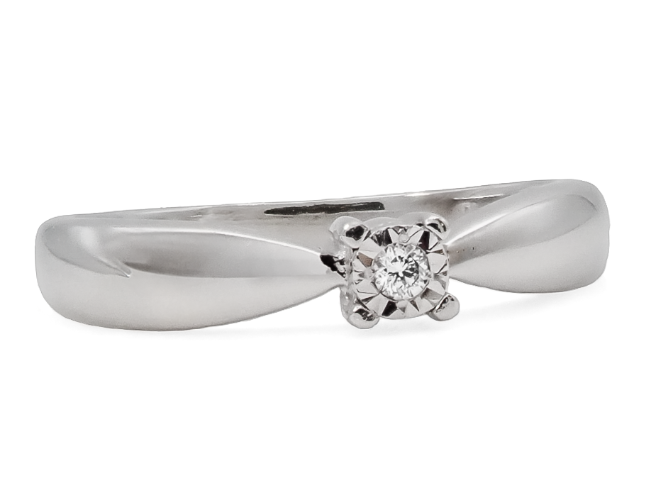 10KW DIAMOND PROMISE RING