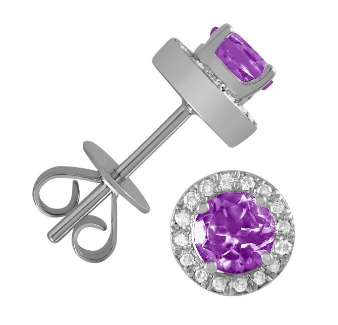 Colored Stone Earring