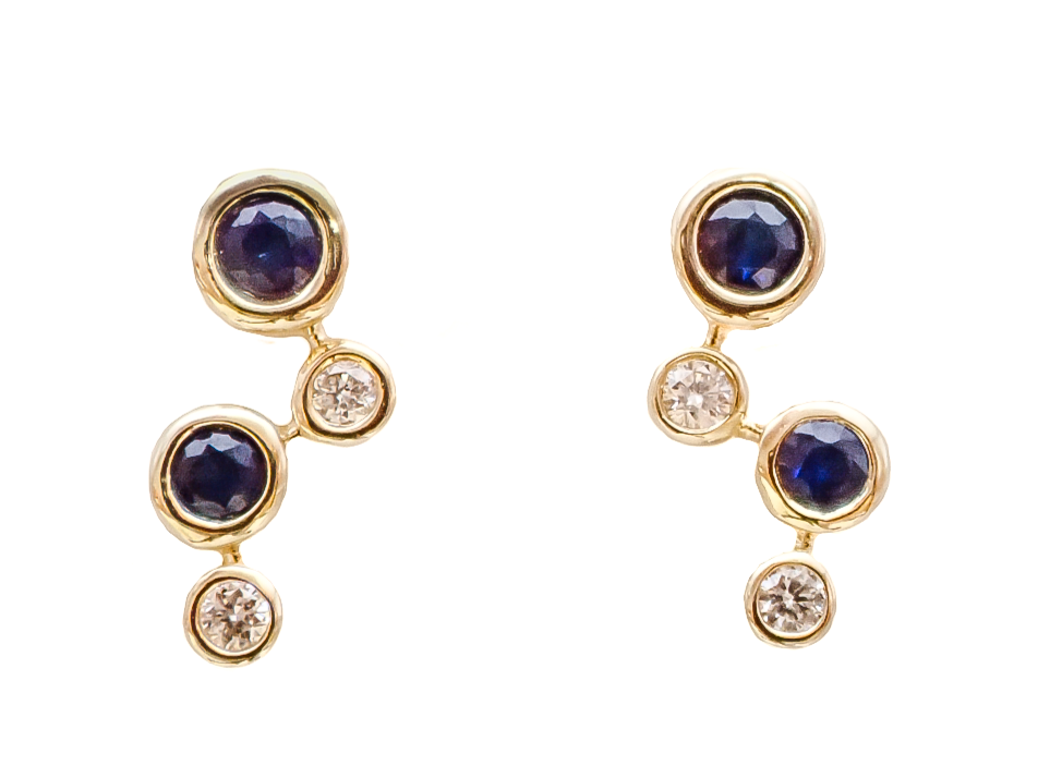 Colored Stone Earring