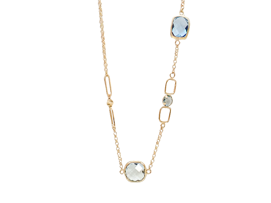 Colored Stone Necklace