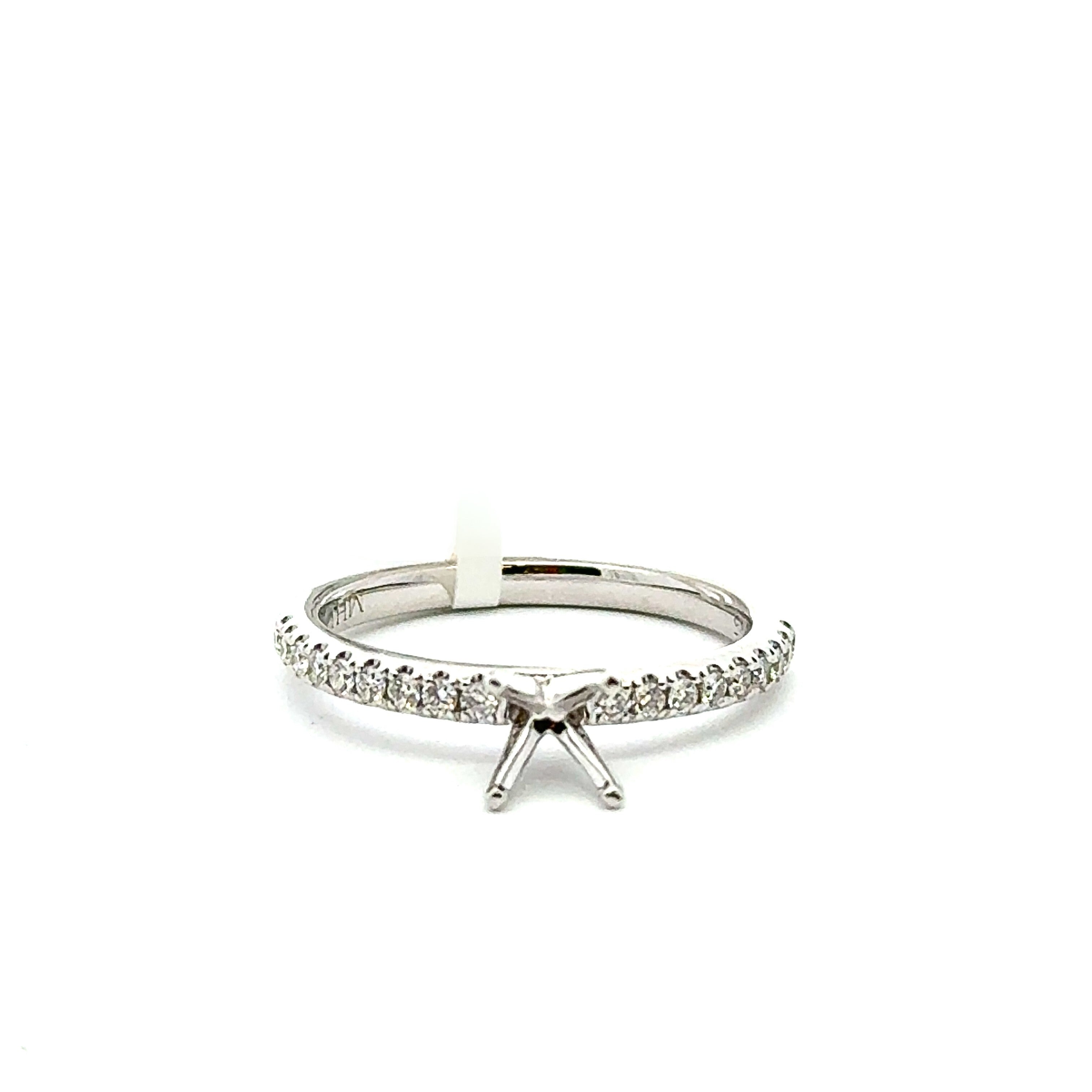Diamond Semi-Mount Ring