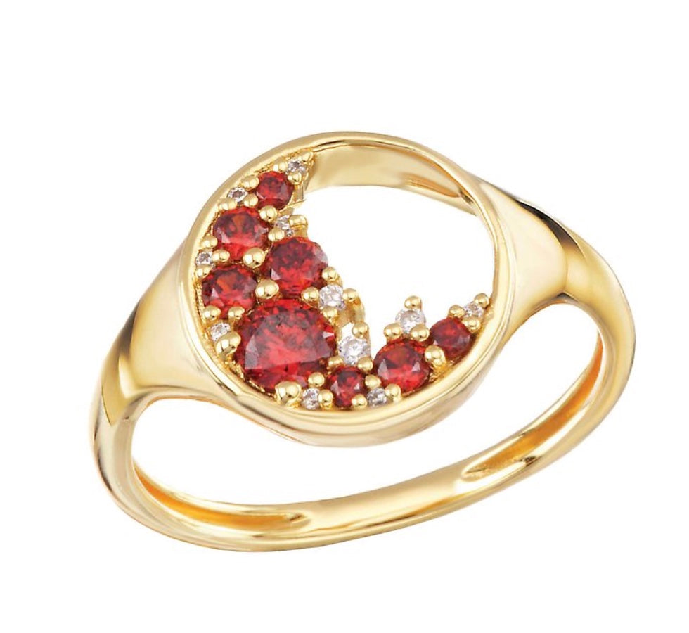 Colored Stone Rings - Women'