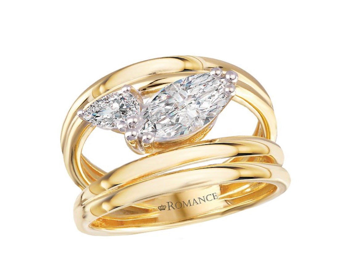 Diamond Semi-Mount Ring