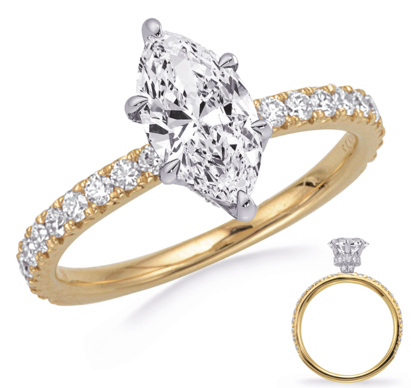 Diamond Semi-Mount Ring