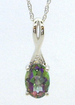 Colored Stone Pendant