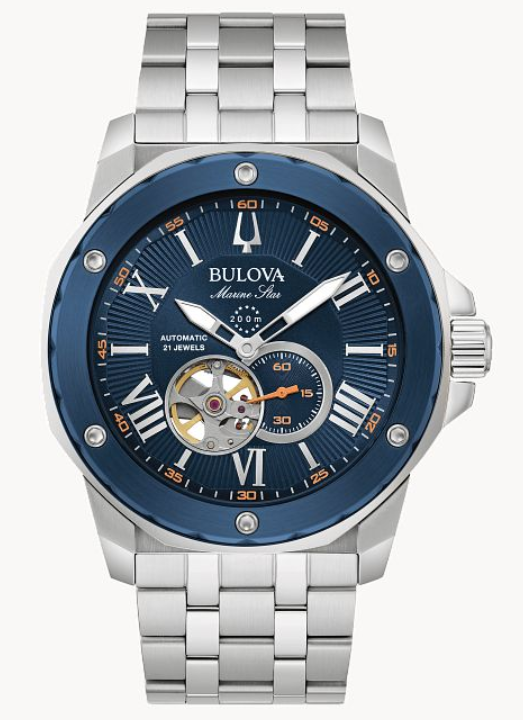 BULOVA MARINE STAR 21 JEWEL AUTOMATIC WATCH