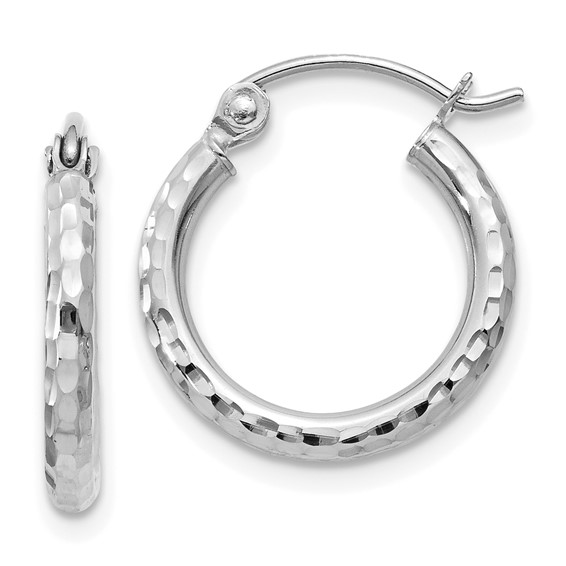 Precious Metal (No Stones) Earring