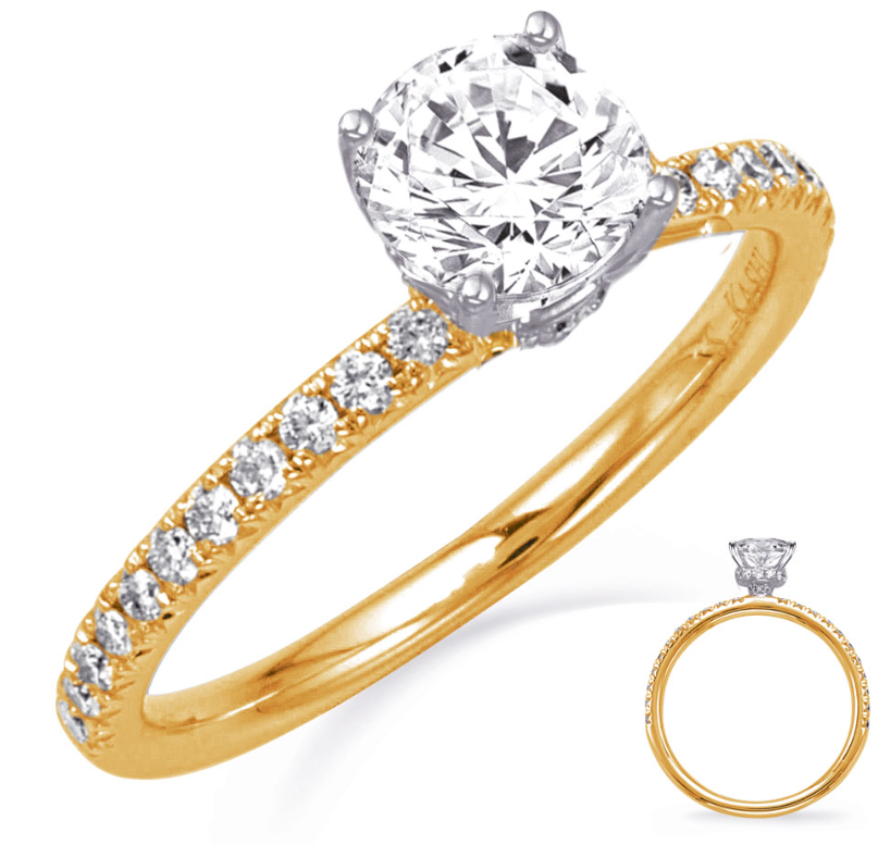 Diamond Semi-Mount Ring