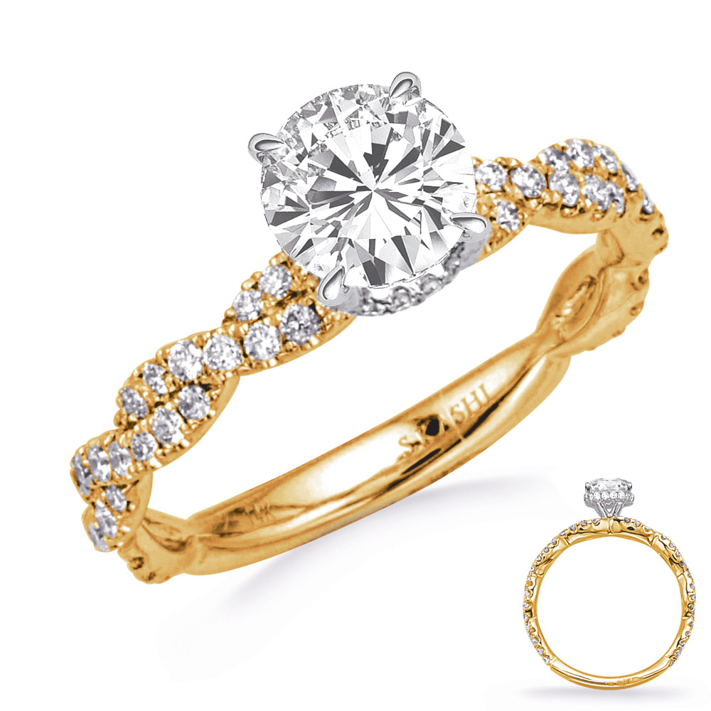 Diamond Semi-Mount Ring