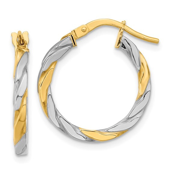 Precious Metal (No Stones) Earring