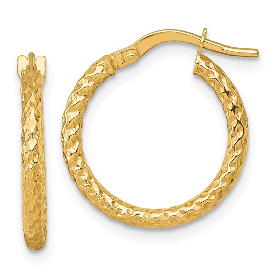 Precious Metal (No Stones) Earring