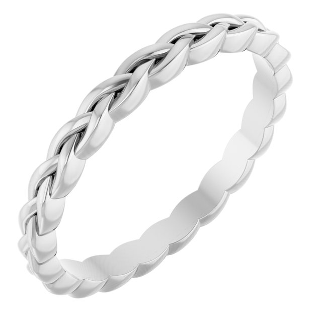 14 Karat White Ring