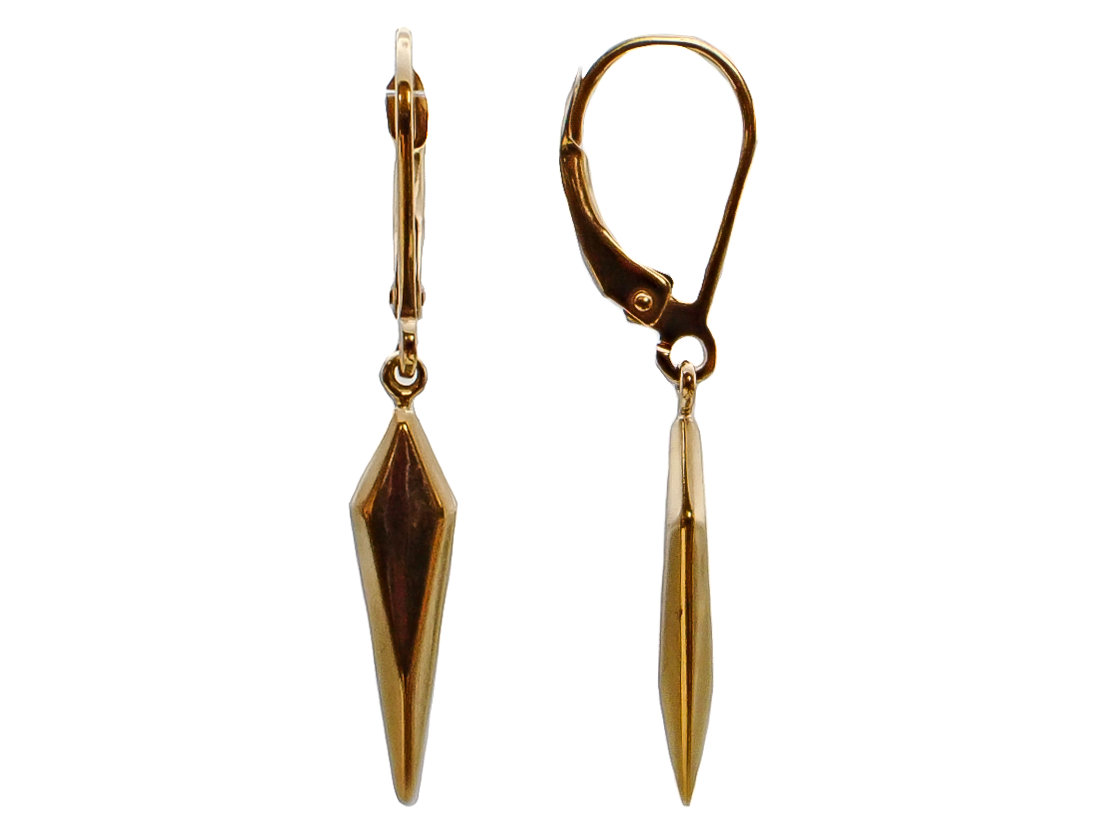 Precious Metal (No Stones) Earring