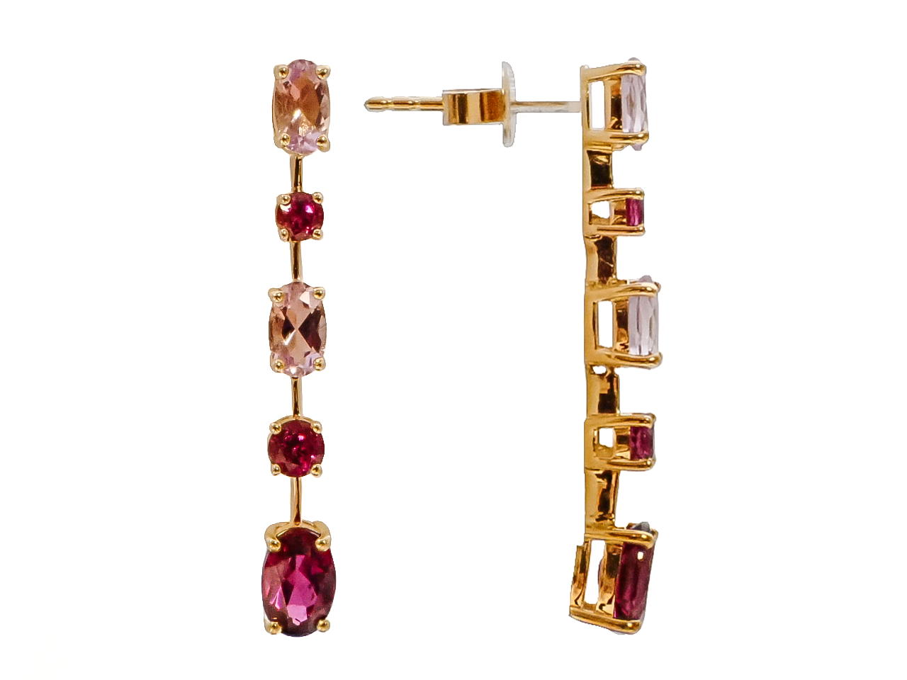 Colored Stone Earring