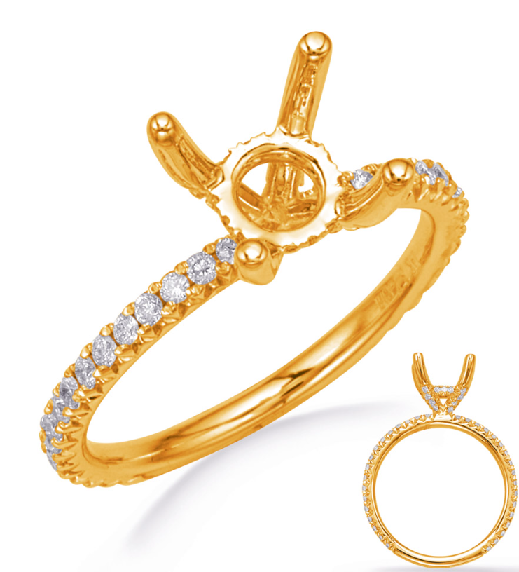 Diamond Semi-Mount Ring