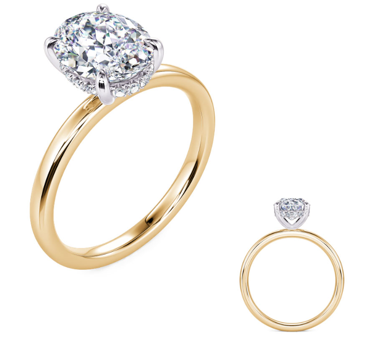 Diamond Semi-Mount Ring