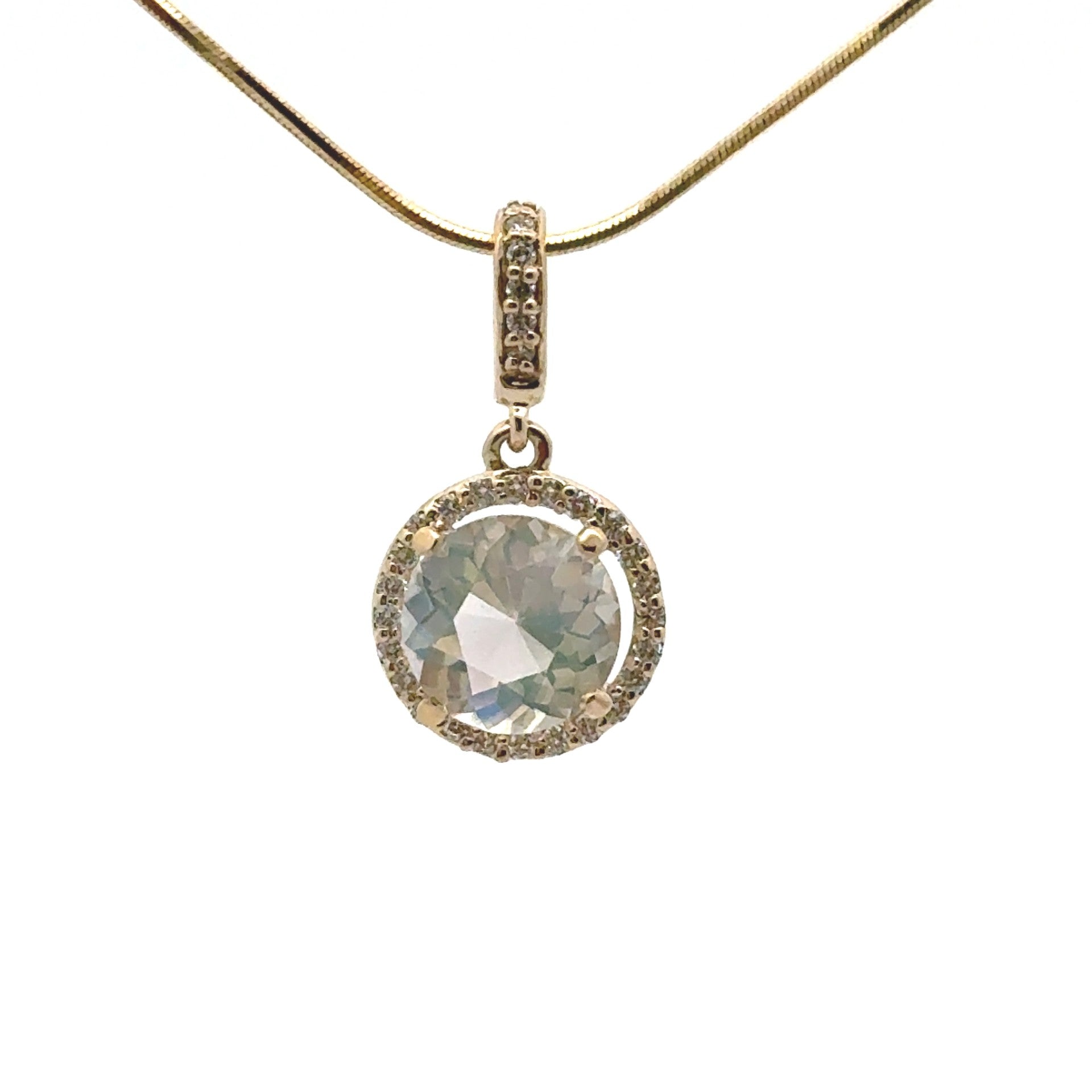 Colored Stone Pendant