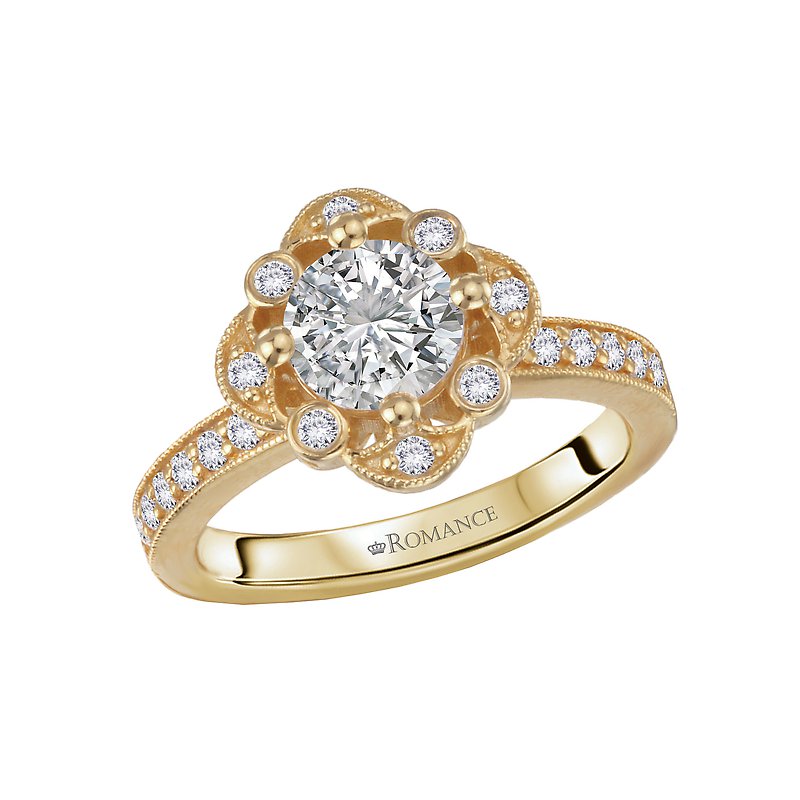 Diamond Semi-Mount Ring