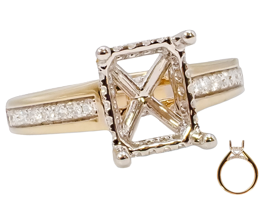 Diamond Semi-Mount Ring