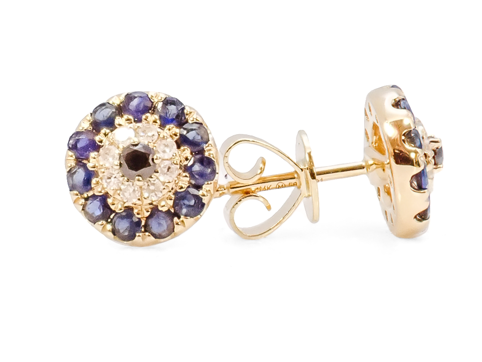 Colored Stone Earring