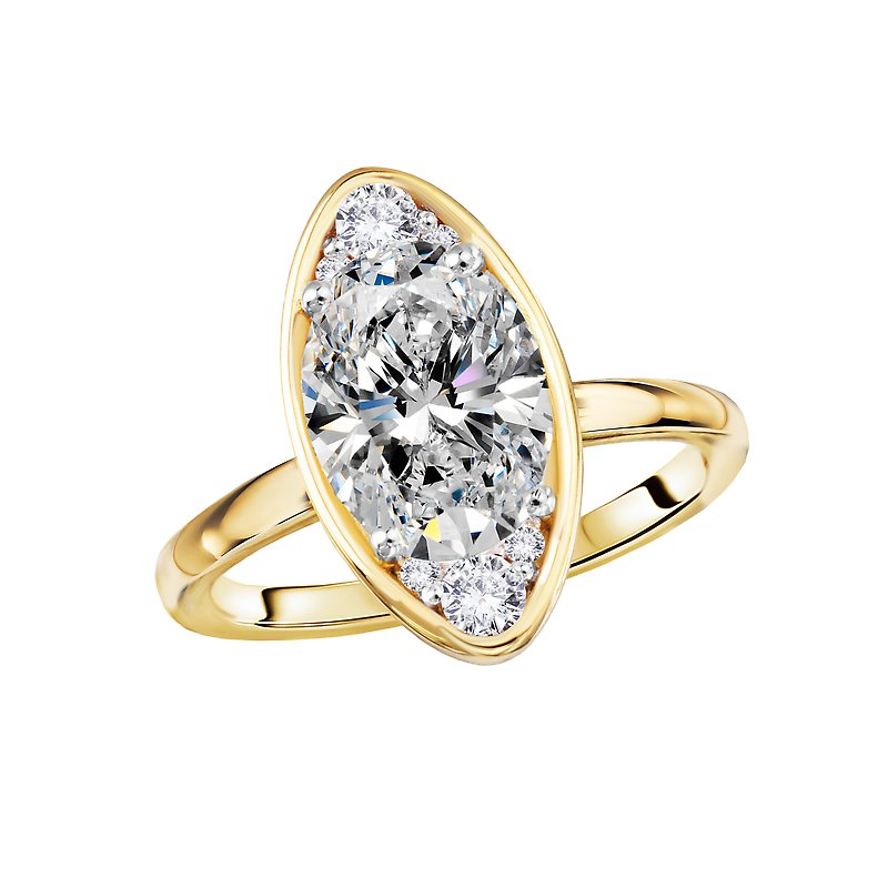 Diamond Semi-Mount Ring