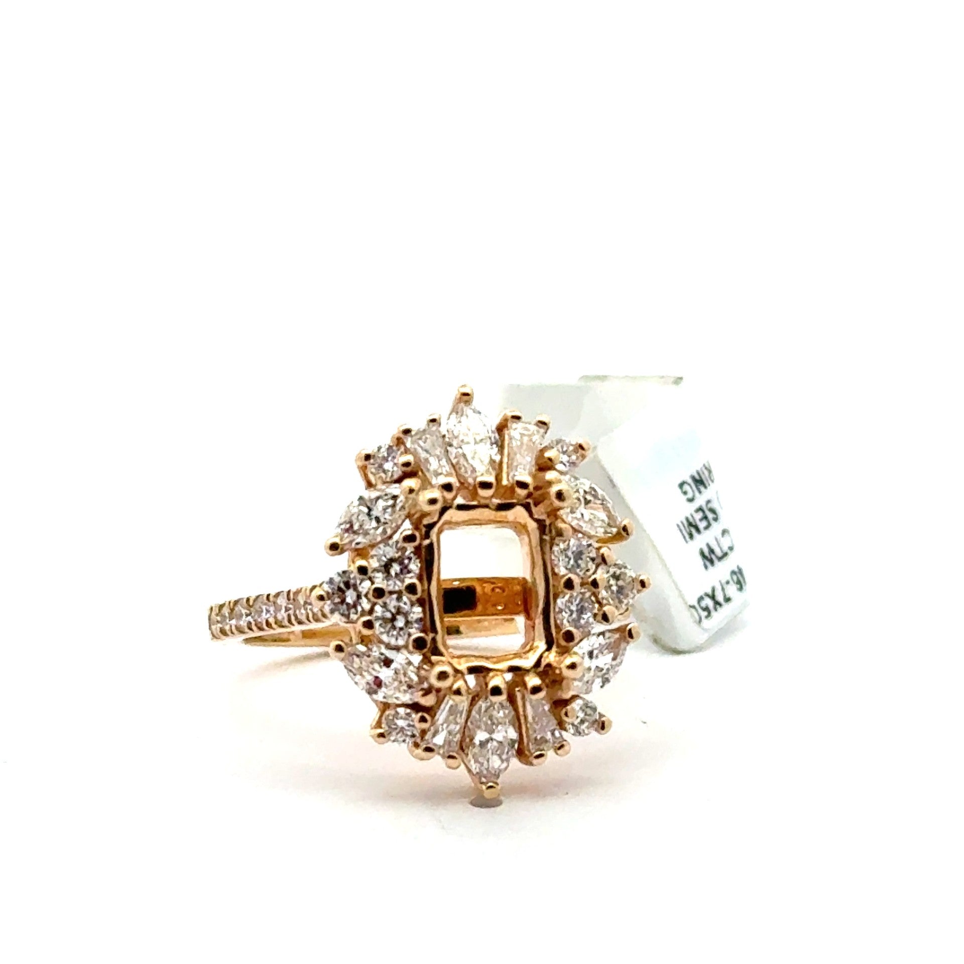 Diamond Semi-Mount Ring