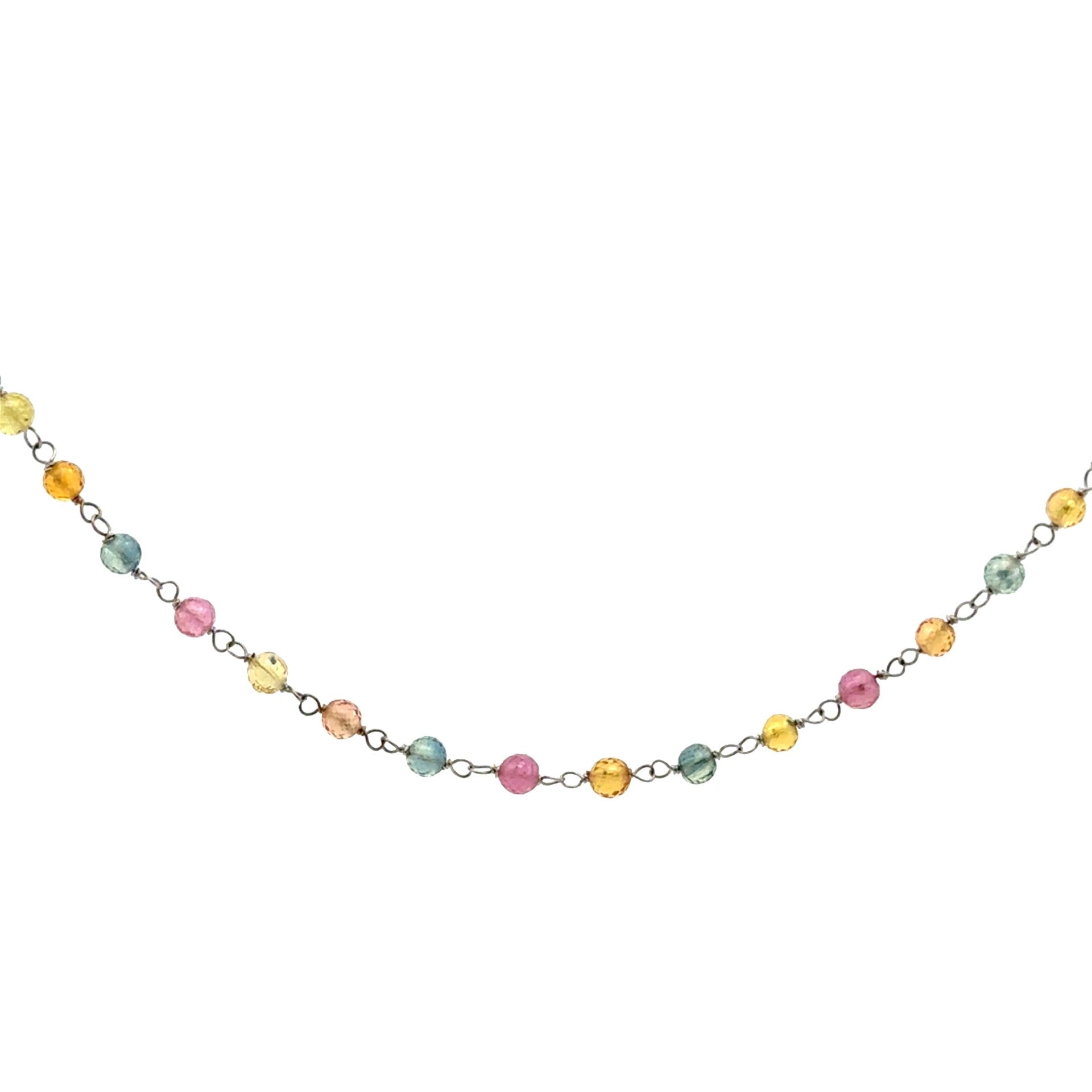 Colored Stone Necklace