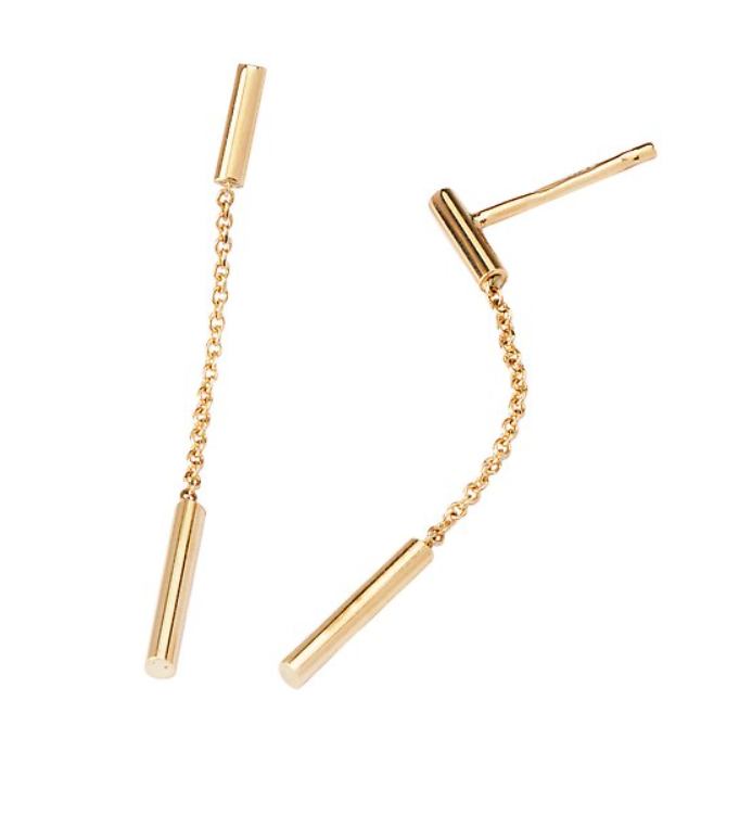 Dangle 14 Karat Yellow Earrings