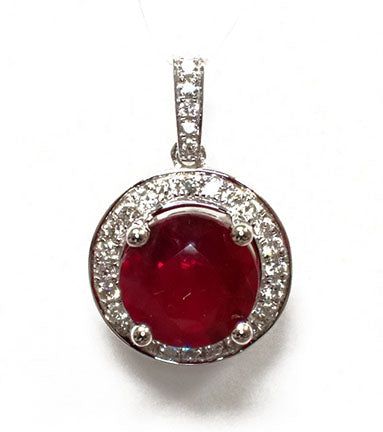 Colored Stone Pendant