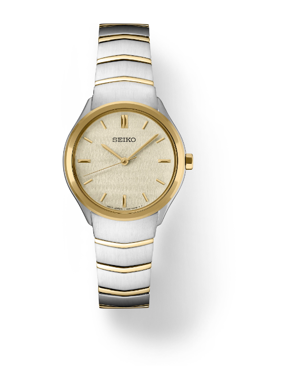 SEIKO TWO TONE CHAMPAGNE DIAL