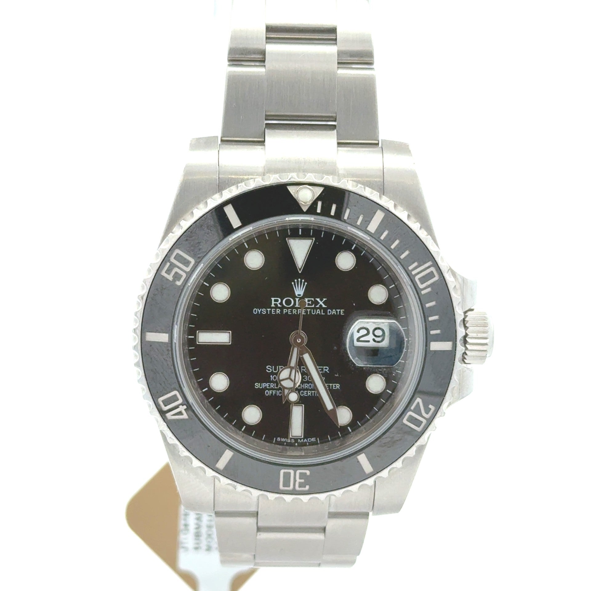 ROLEX SUBMARINER 2014 MODEL #116610LN