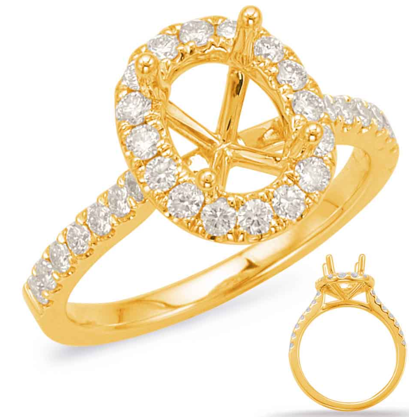 Diamond Semi-Mount Ring