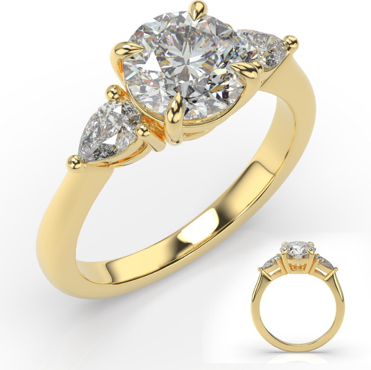 Diamond Semi-Mount Ring