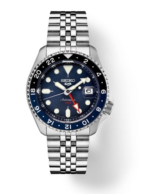 blue and gold dress debate Orient Bambino V7 38mm Automatic Dress Watch - Elegant Blue Dial main image 1