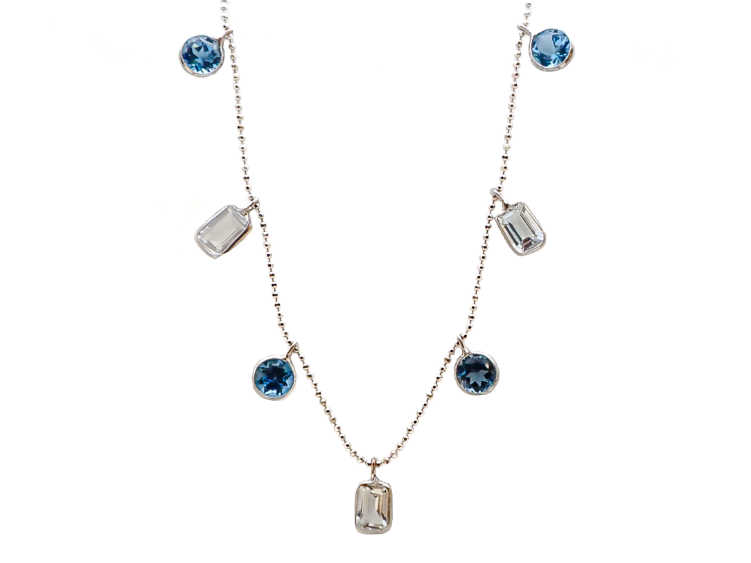 Colored Stone Necklace