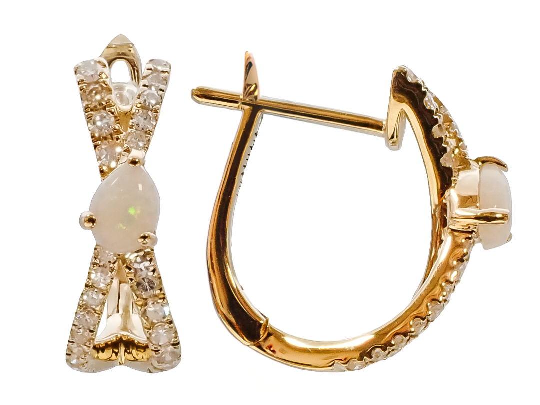 Colored Stone Earring