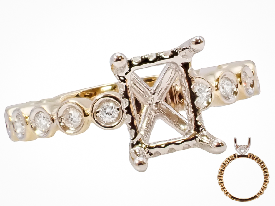 Diamond Semi-Mount Ring