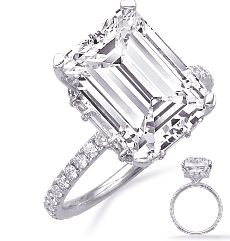 Diamond Semi-Mount Ring
