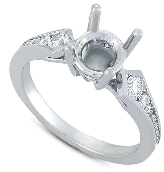 Diamond Semi-Mount Ring