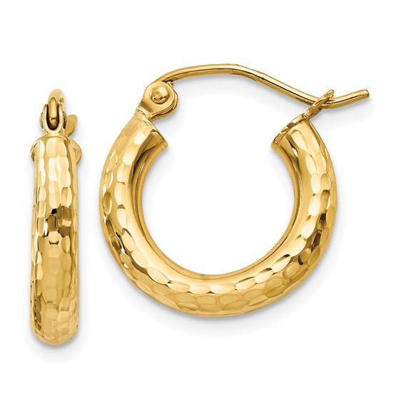 Precious Metal (No Stones) Earring