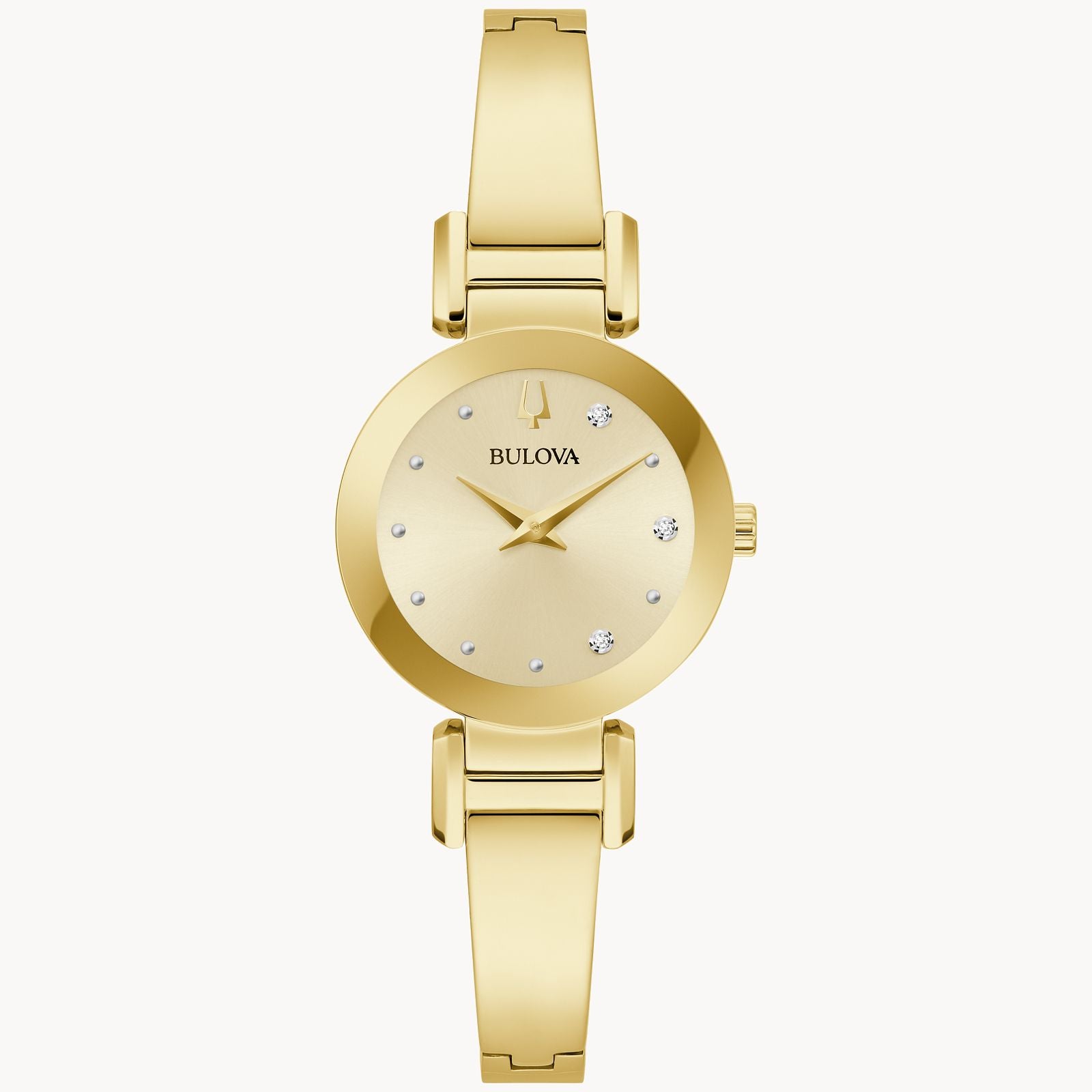 LADIES BULOVA YELLOW TONE MARC ANTHONY WATCH