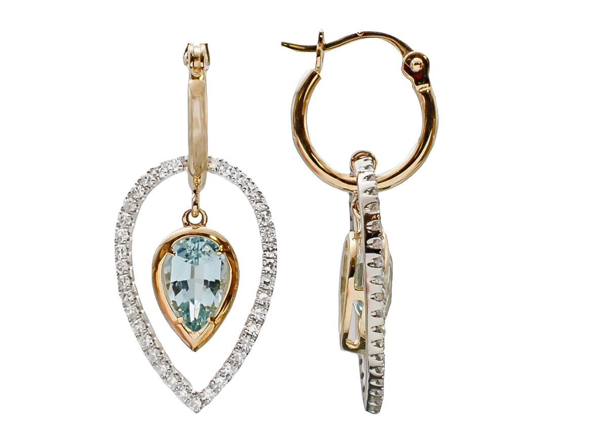 Colored Stone Earring