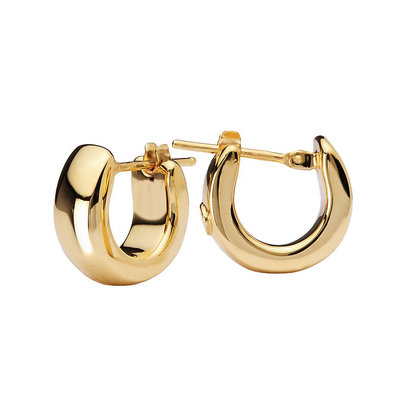 Precious Metal (No Stones) Earring