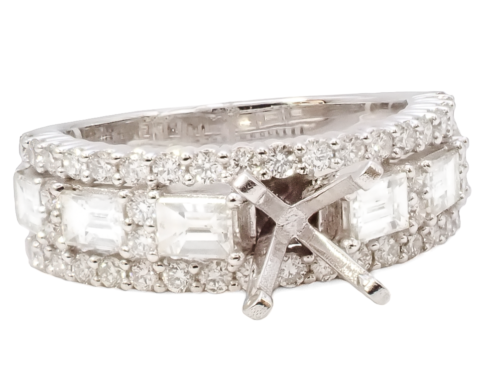 Diamond Semi-Mount Ring