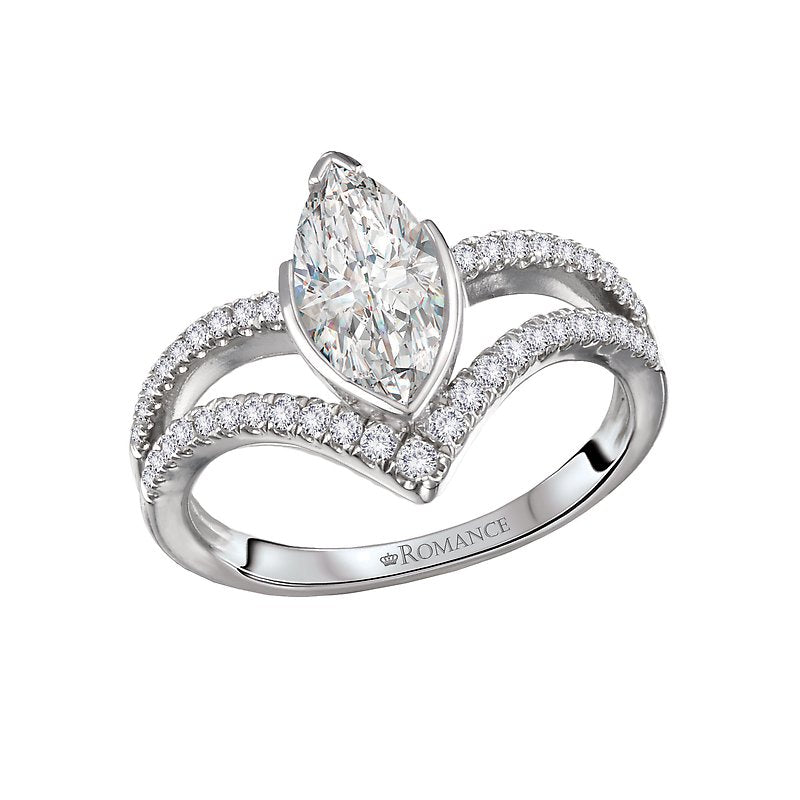 Diamond Semi-Mount Ring