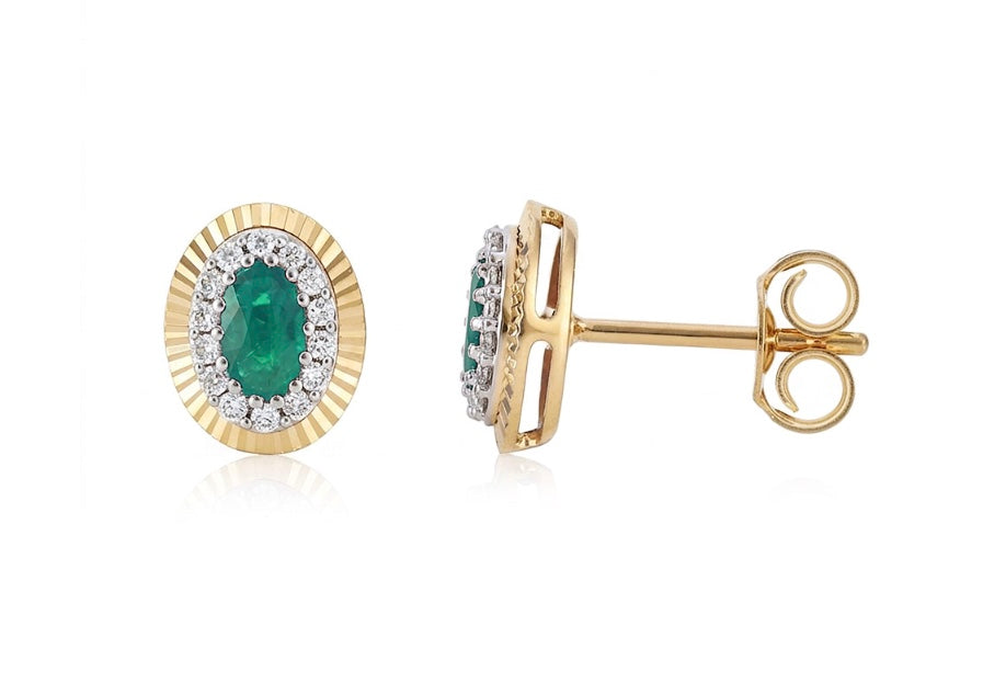 Colored Stone Earring
