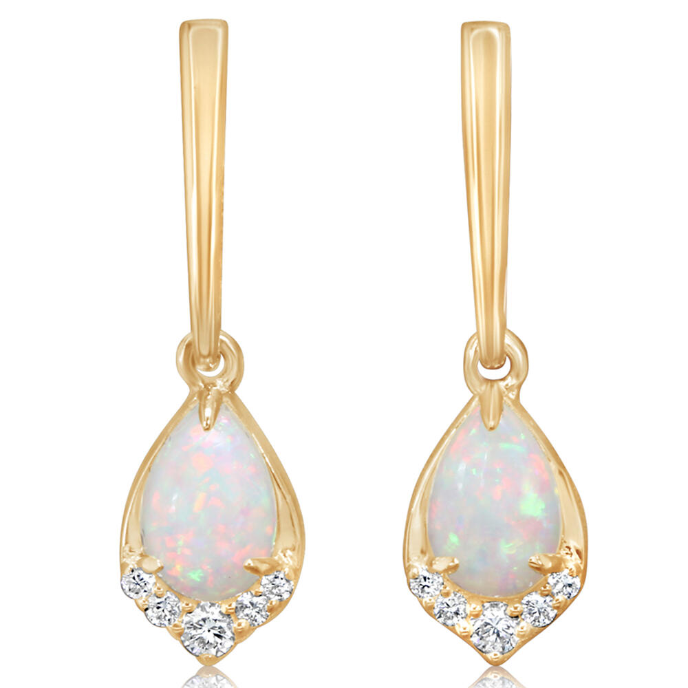 Colored Stone Earring