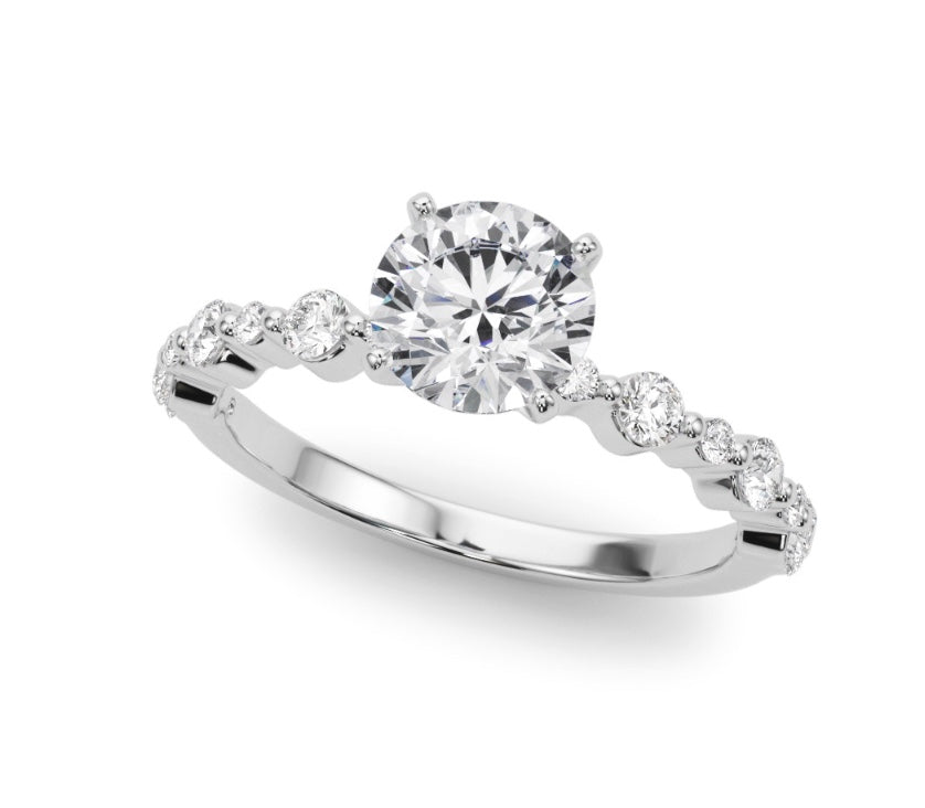 Diamond Semi-Mount Ring