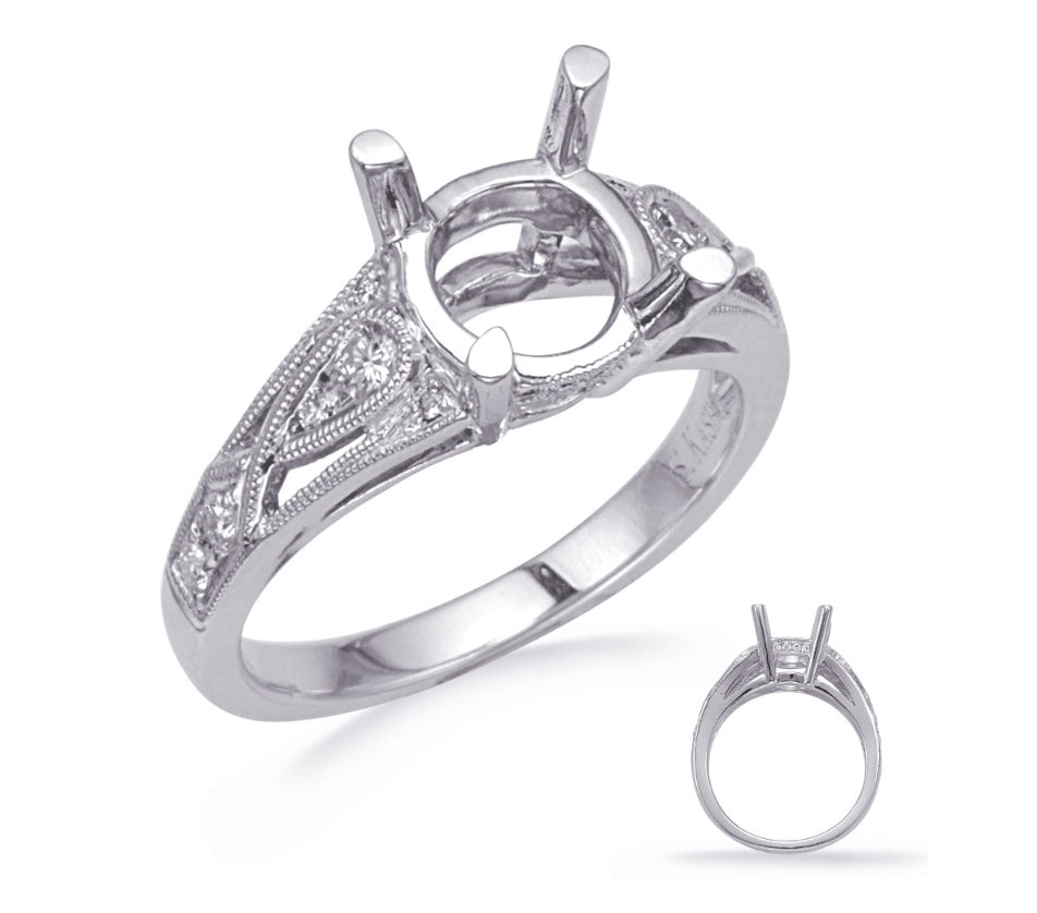 Diamond Semi-Mount Ring