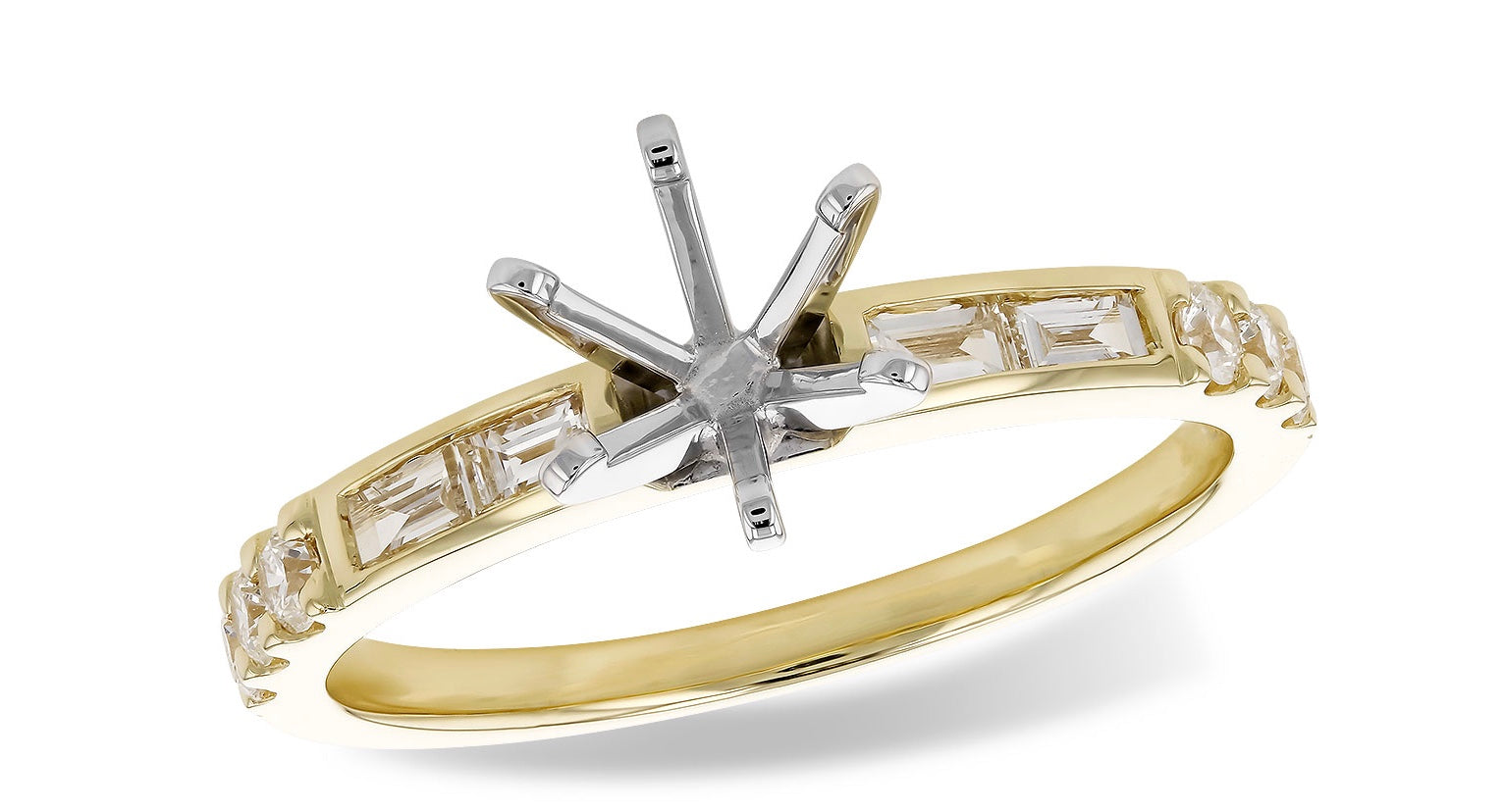 Diamond Semi-Mount Ring